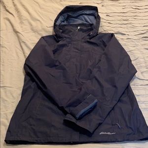 Eddie Bauer Rain Jacket, women’s large